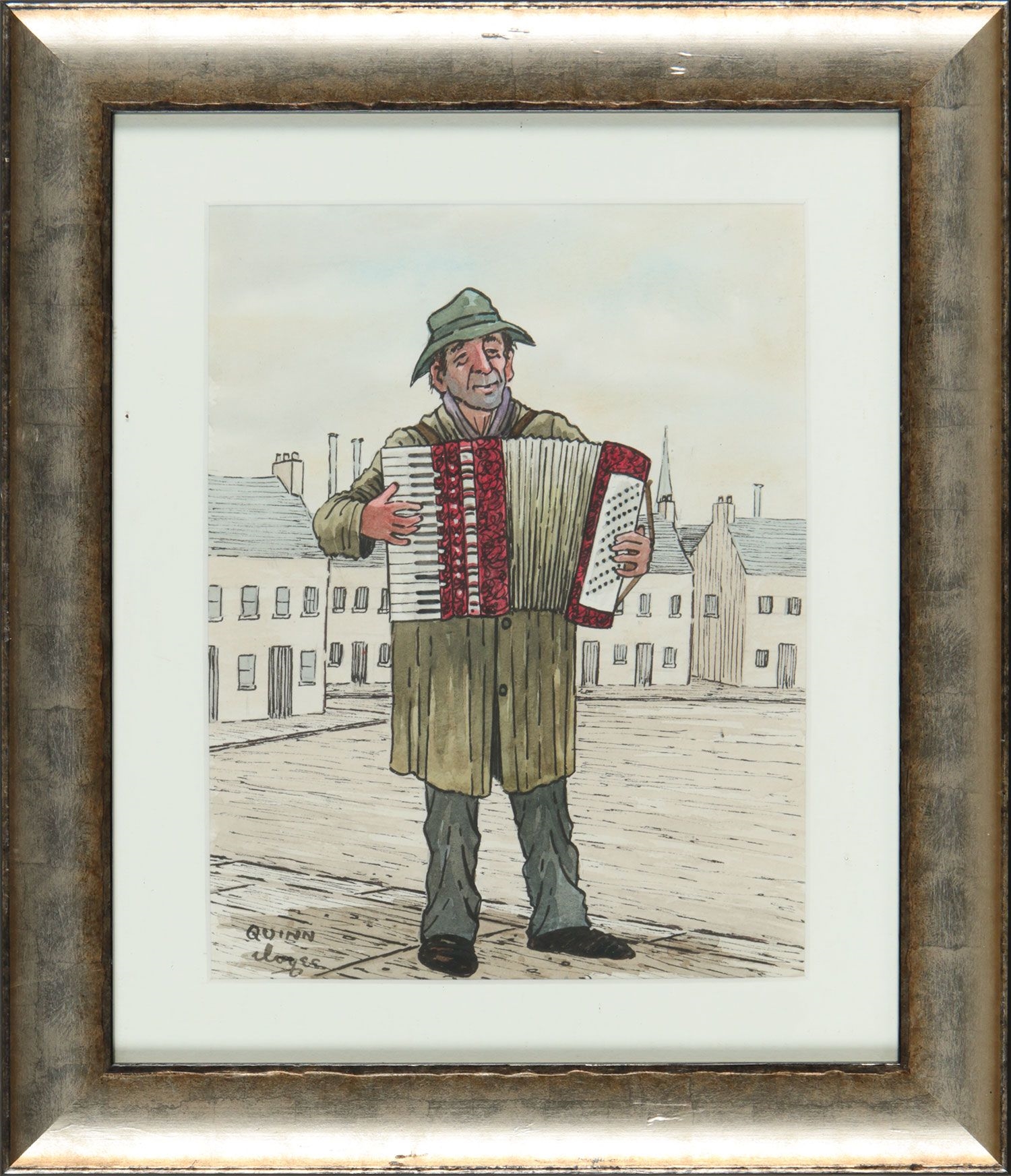 Quinn Magee THE ACCORDION PLAYER MutualArt