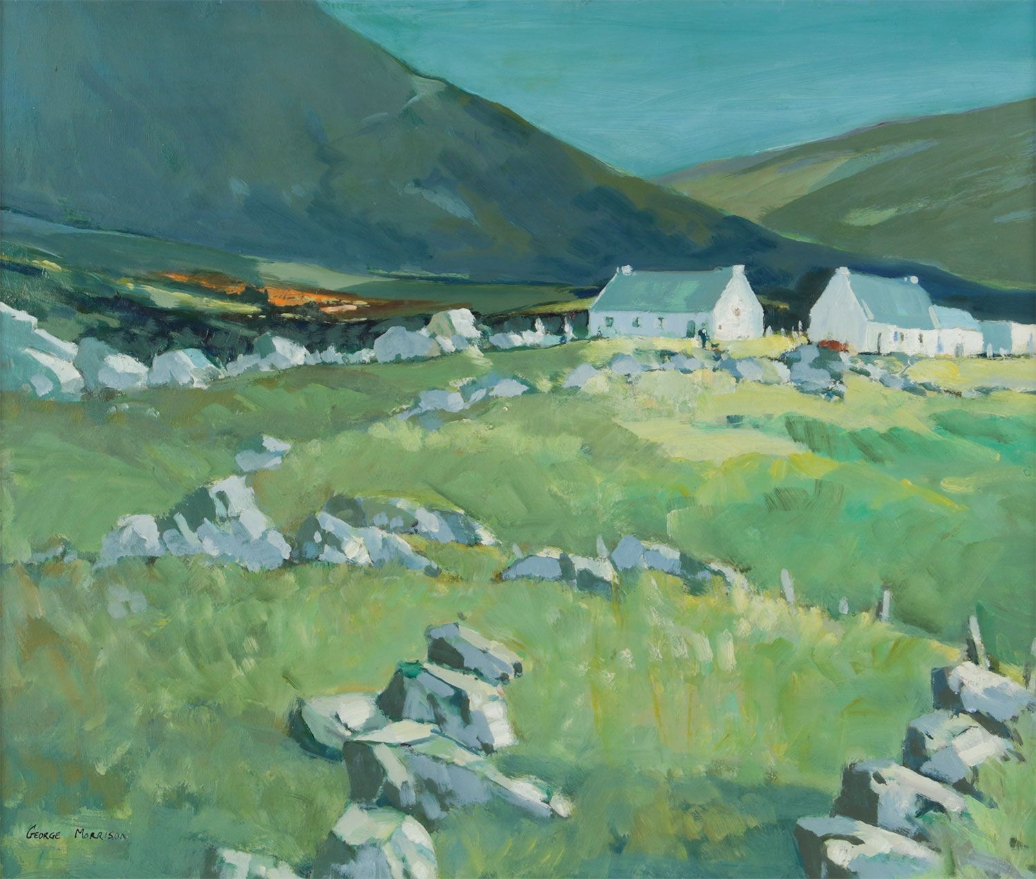 George C. Morrison | COTTAGE IN THE MOURNES | MutualArt