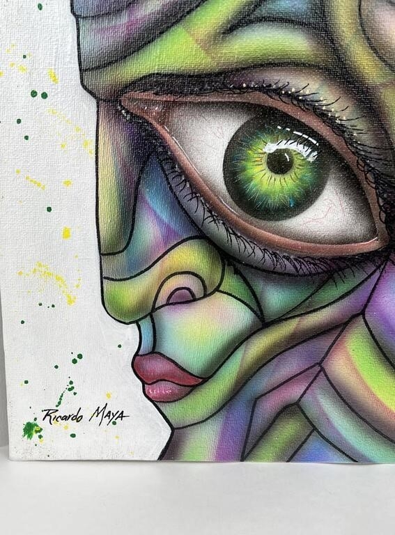 Ricardo Maya | Ricardo Maya Oil on Board Painting | MutualArt