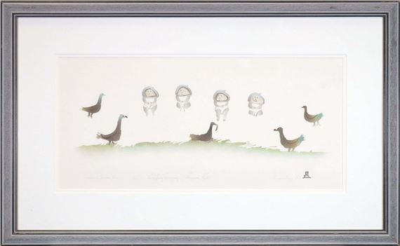 Woman in Summer Time by Kunugusiq Nuvaqirq