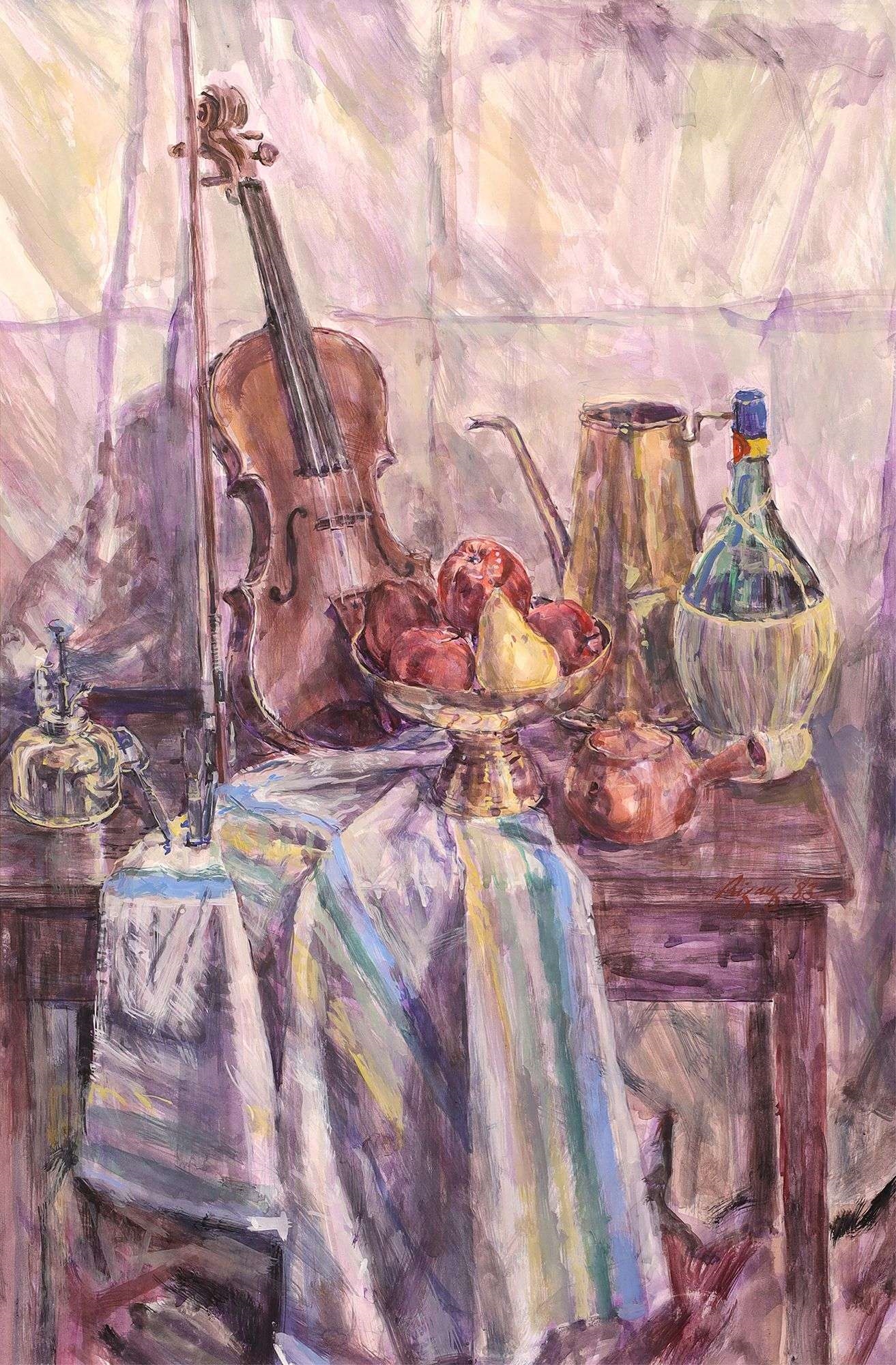 Jack Rigaux | JACK RIGAUX, WATERCOLOUR & GOUACHE | MutualArt