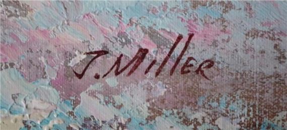J. Miller | Beach scene | MutualArt