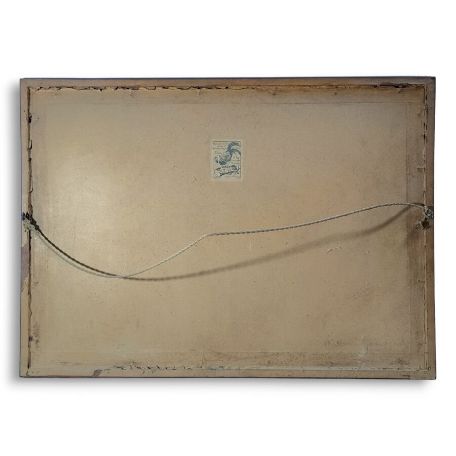 Artwork by René Pinard, Nantes, la pointe de la Petite Hollande en 1927, 1929. Gravure signée et..., Made of Engraving