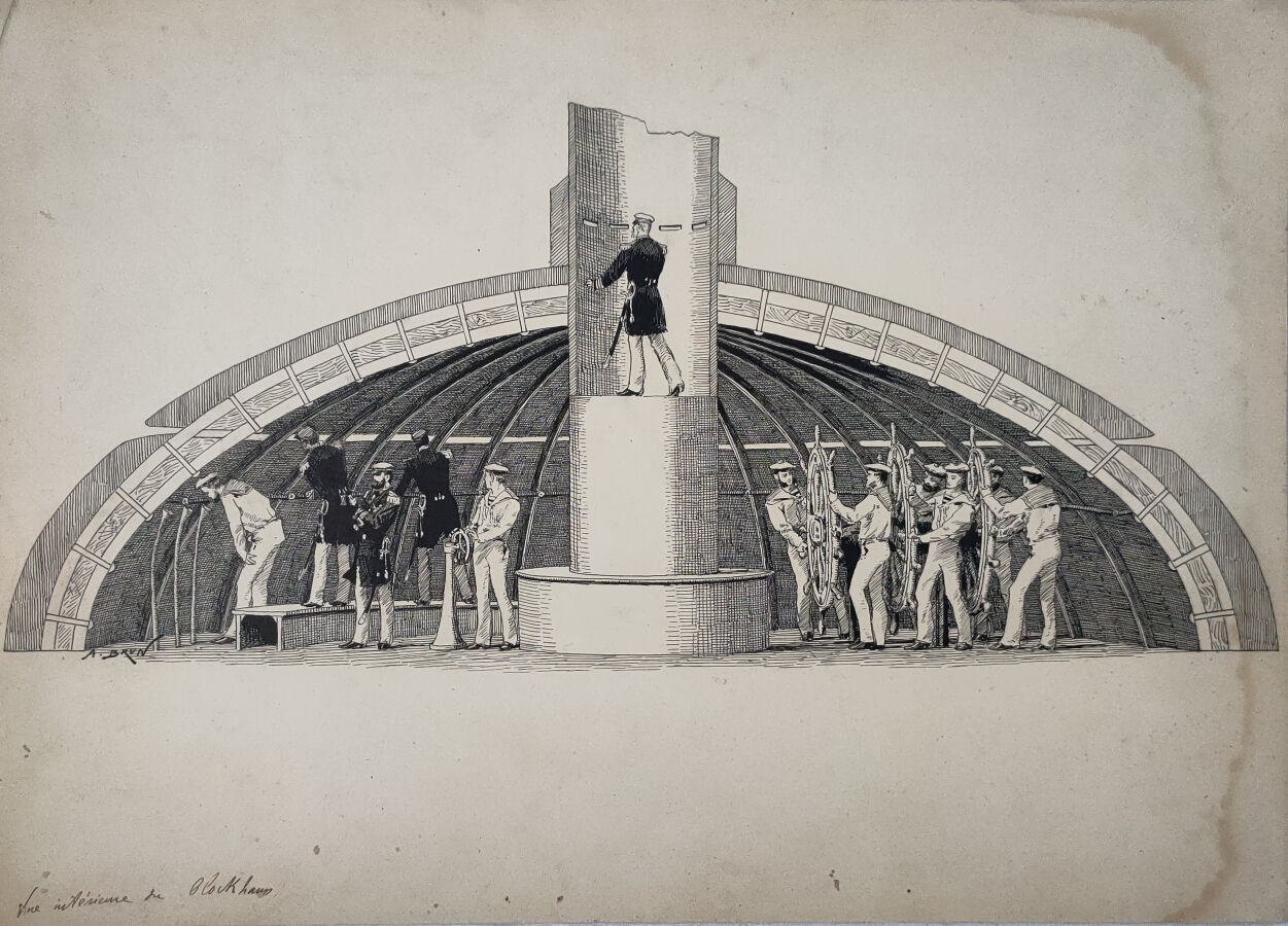 Alexandre Brun | c.1941) Vue intérieure du blockhaus | MutualArt
