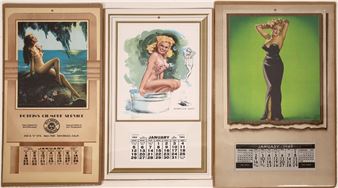 Pin-up Calendars (3) - Mabel Rollins Harris