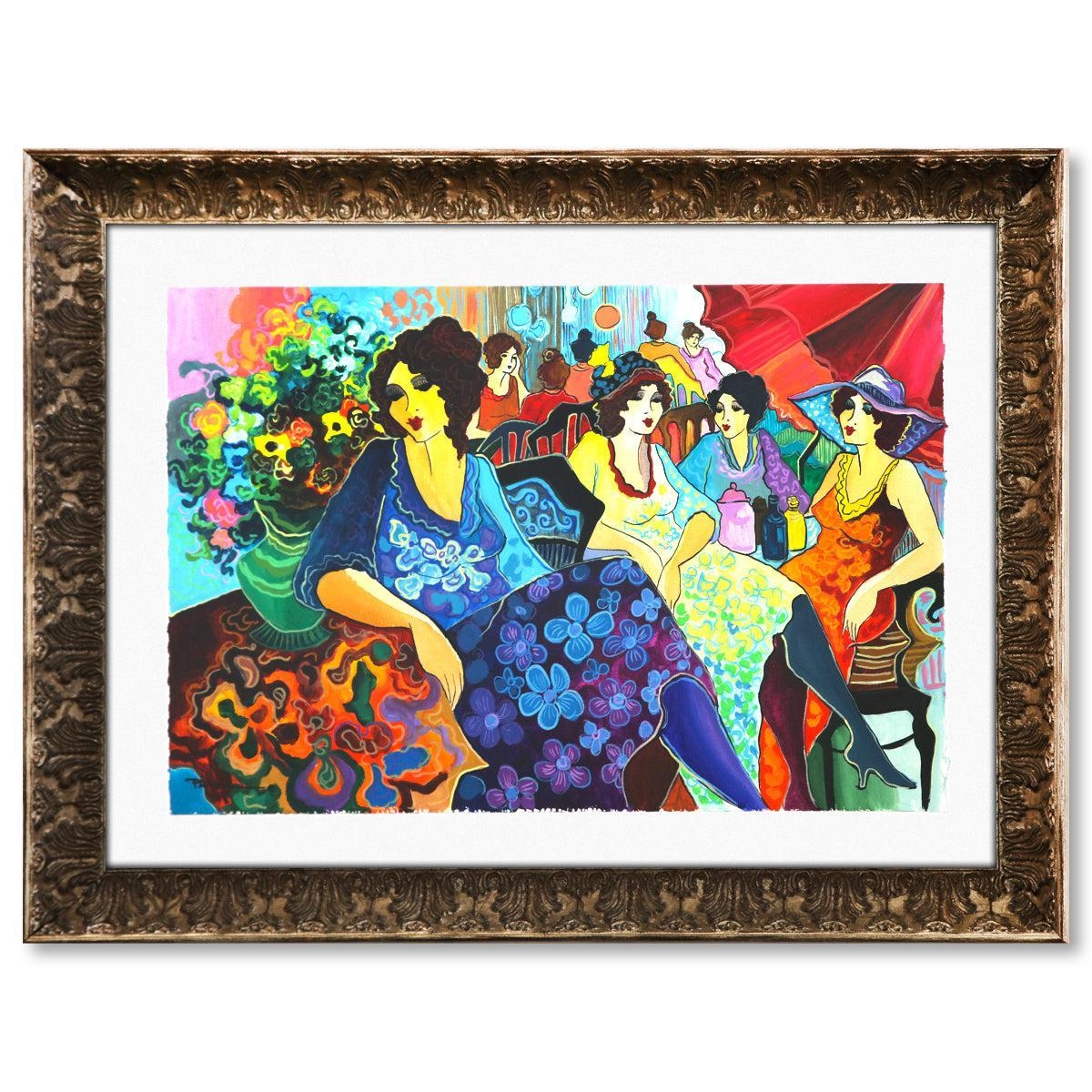 Artwork by Patricia Govezensky, Tea Party, Made of Original Watercolor