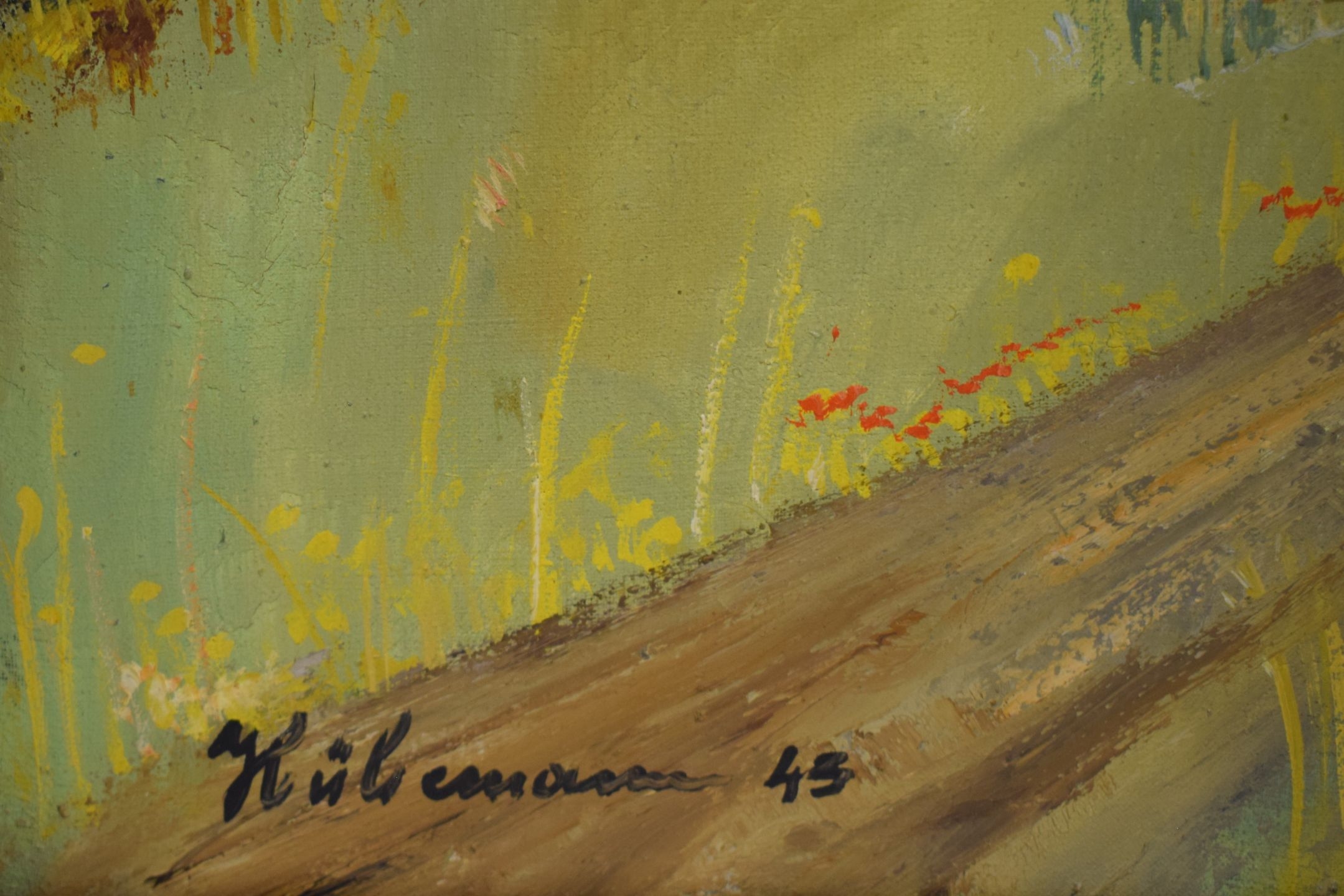 Artwork by Félix Husemann, Félix HUSEMANN (1915-?), Made of Oil on canvas