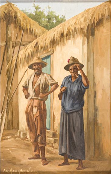 Camponeses by Adrian Henry van Emelen