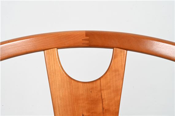 Hans J. Wegner | (10) KARL HOFFER-LARSEN CHERRY WISHBONE CHAIRS