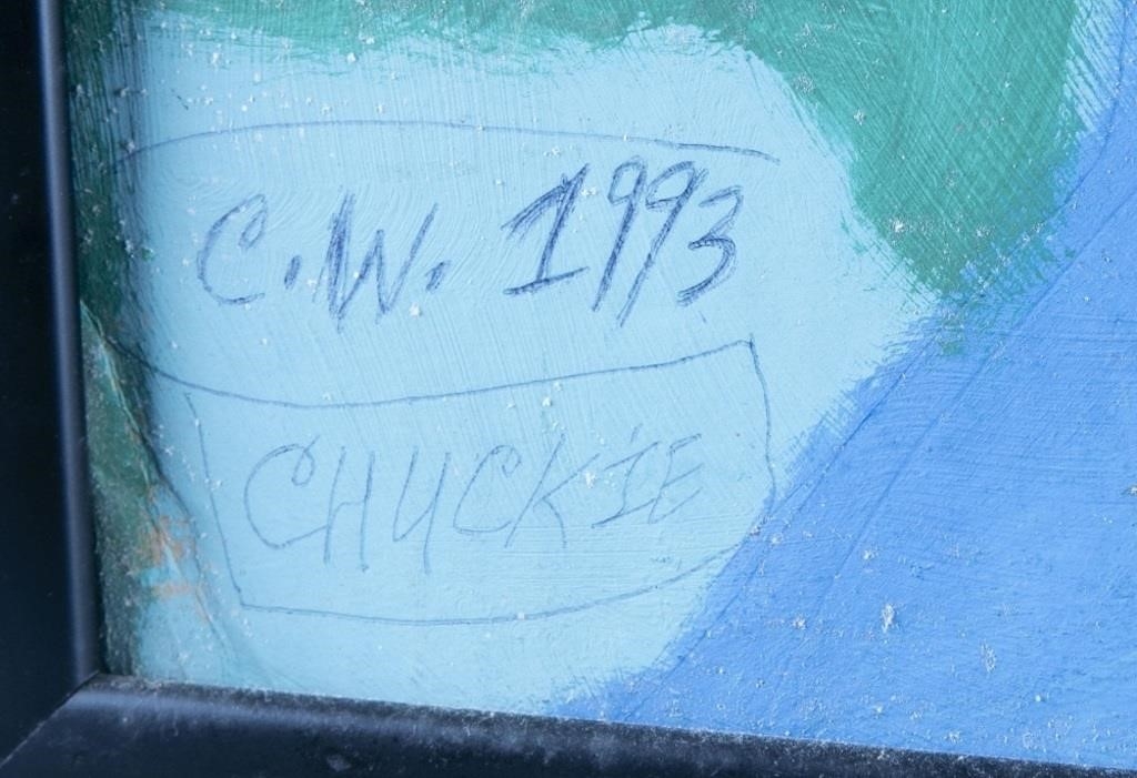 Chuckie Williams | Artist Chuckie, Troy Aikman (2008) | MutualArt