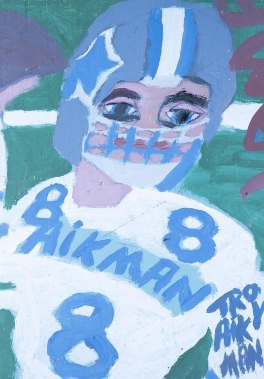 Chuckie Williams | Artist Chuckie, Troy Aikman (2008) | MutualArt