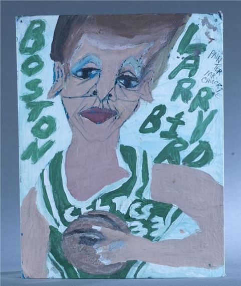 Chuckie Williams | Artist Chuckie Williams, Larry Bird (2006) | MutualArt