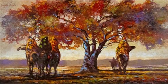Bruce Carlton Nowlin | Bruce Carlton Nowlin (1949- ), Wait | MutualArt
