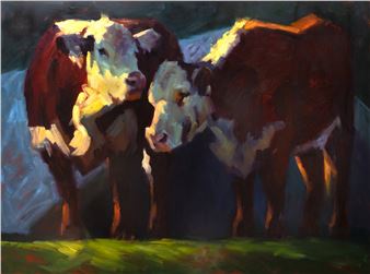 Hereford Cows - Cheri Christensen