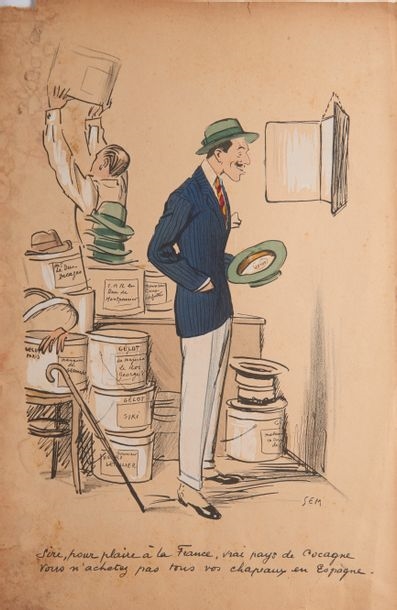 Georges Goursat | Personalities of the period | MutualArt