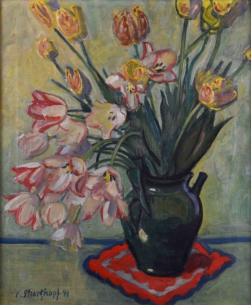 Artwork by Carl Sturtzkopf, Carl STURTZKOPF (1896-1973), Made of oil on canvas