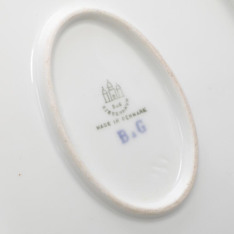 Artwork by Pietro Krohn, Pale Heron Pattern, Made of light blue and gold