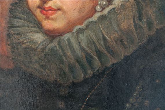 Peter Paul Rubens | 17th Century Style Portrait Of A Lady (17th Century ...