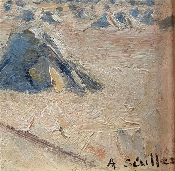 Meules de foin by Andrée Seailles