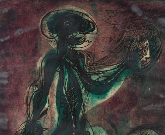 André Racz | Perseus Beheading Medusa VIII (1945) | MutualArt