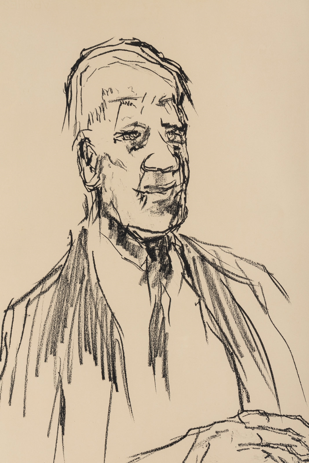 Oskar Kokoschka Self Portrait 1969 Mutualart