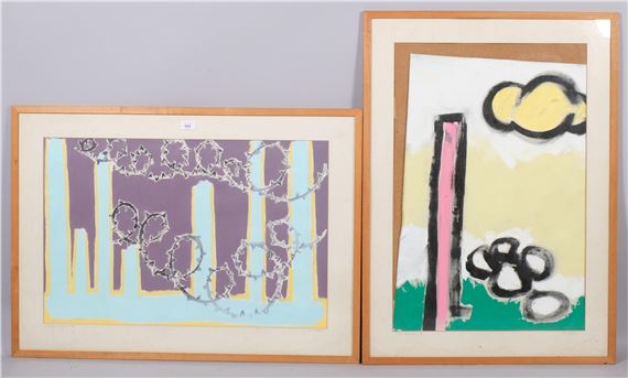 2 abstract compositions - Ian Rutherford