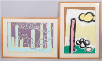 2 abstract compositions - Ian Rutherford