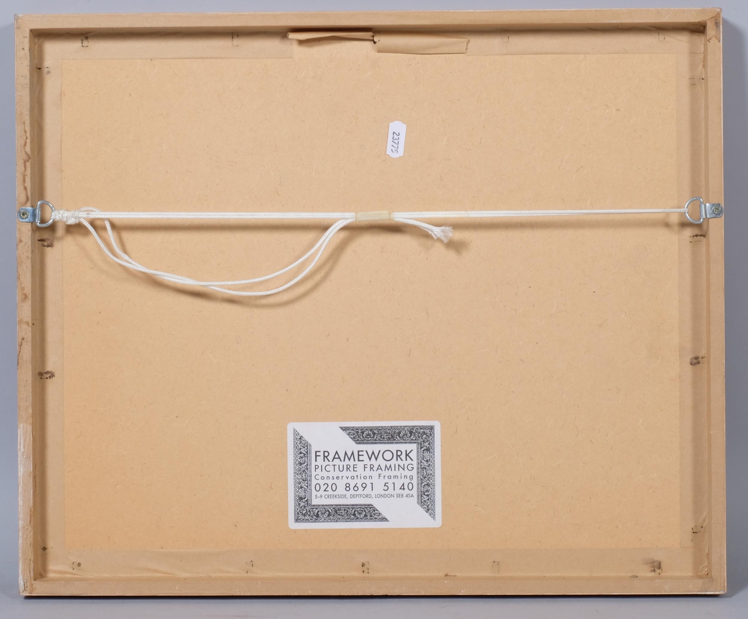 Artwork by Ian Rutherford, boat is St Ives harbour Cornwall, Made of watercolour