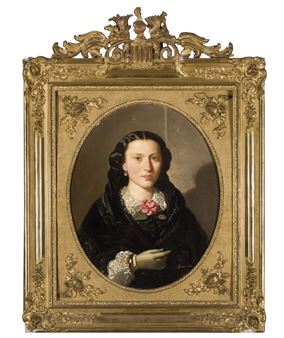 Portrait of Doña Regina Bermúdez - Dionisio Fierros