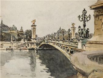 Paris Bridge - Pedro Ribera Y Dutaste