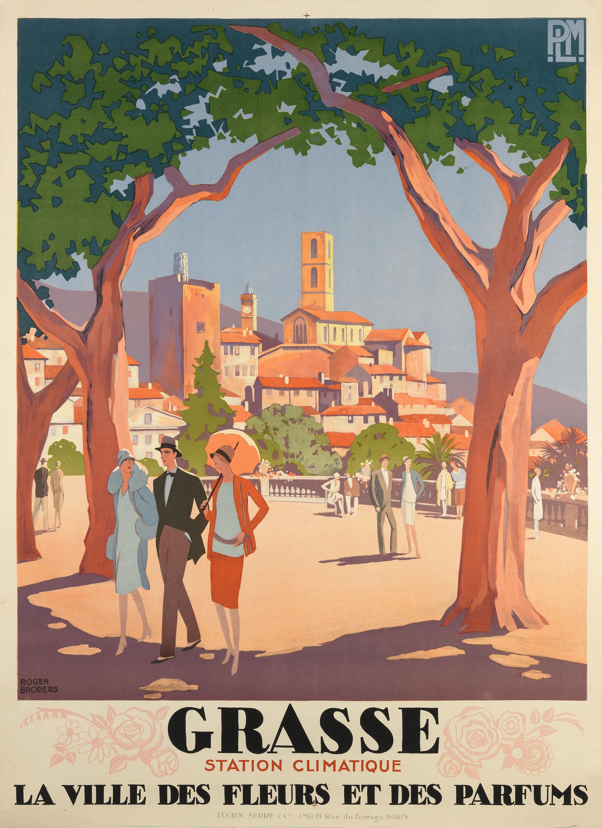 Roger Broders | GRASSE PLM (Circa 1930) | MutualArt