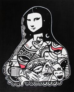 Minha Mona Lisa Cheia da Segredos , 2022 - Elvis Mourão