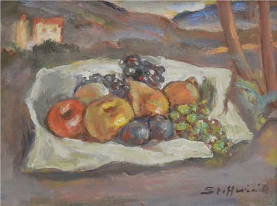 Still life by Ottavio Steffenini