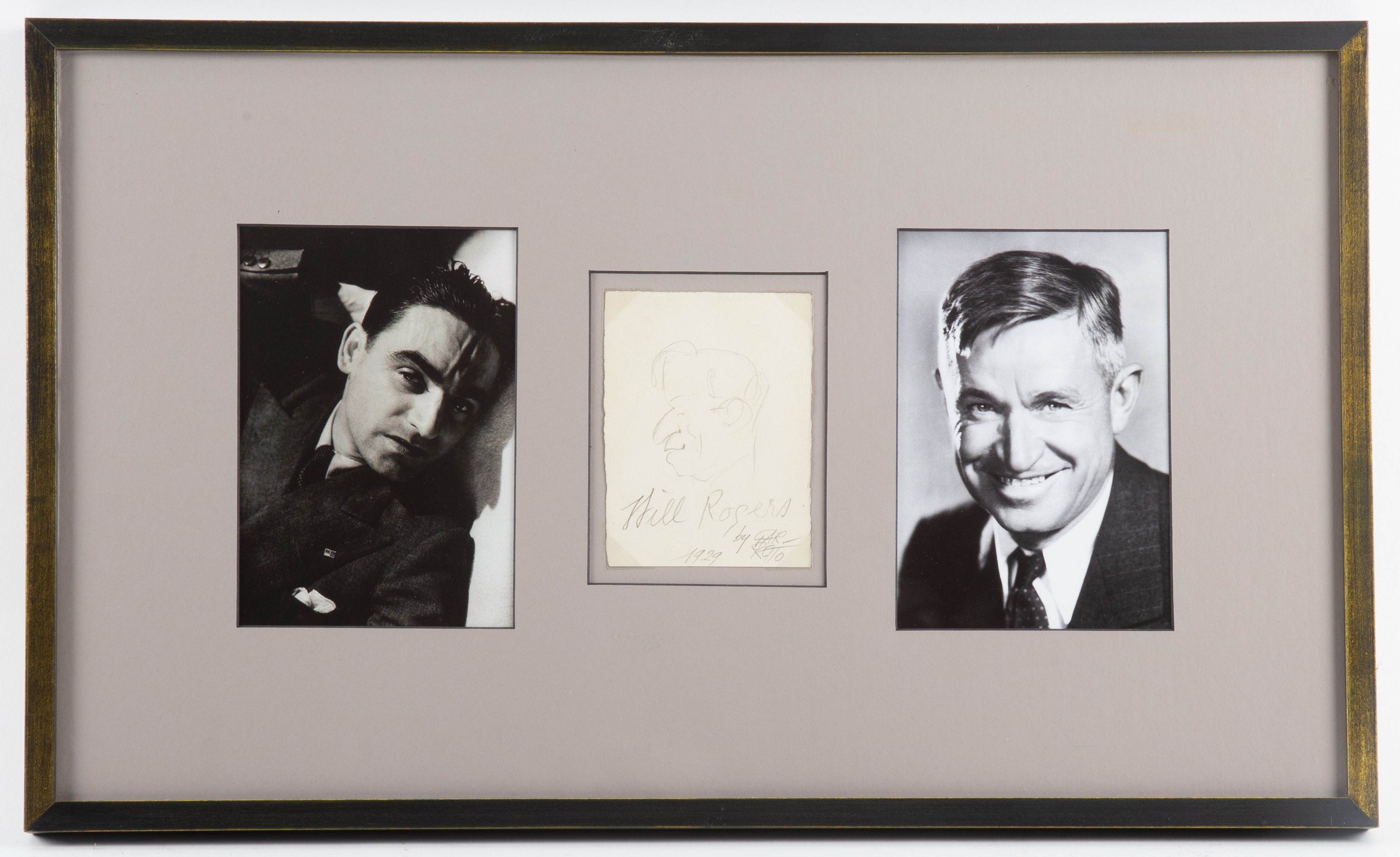 Paolo Federico Garretto | WILL ROGERS CARICATURE, GARRETTO – SIGNED ...