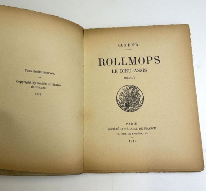 Gus Bofa | ROLL-MOPS (1919) | MutualArt