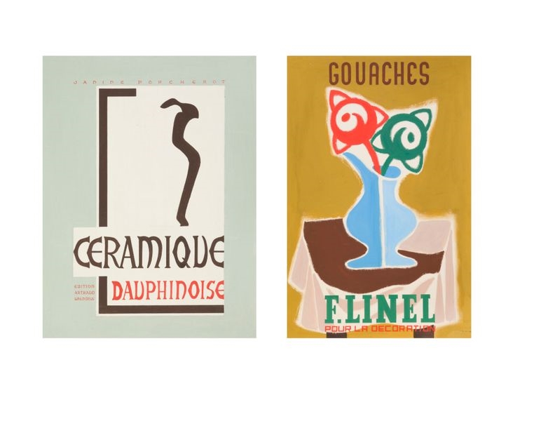 Artwork by Marie Janine Porcherot, Marie Janine PORCHEROT dit DAŸ (1929-1968)... - Lot 87 - Nicolas Nouvelet Commissaire-priseur, Made of gouache on paper