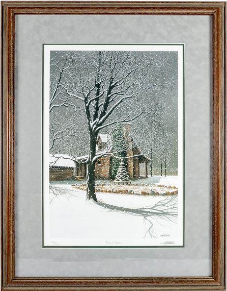 Bob Timberlake | Winter Garden | MutualArt