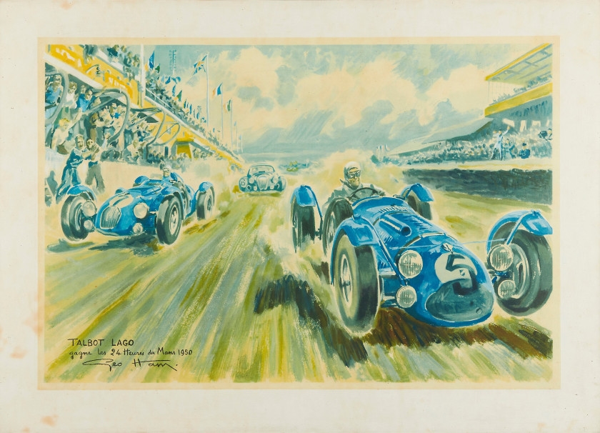 SLM 43 NO SPARK Talbot T150C #7 24 Heures du Mans 1938 1/43 - Collection