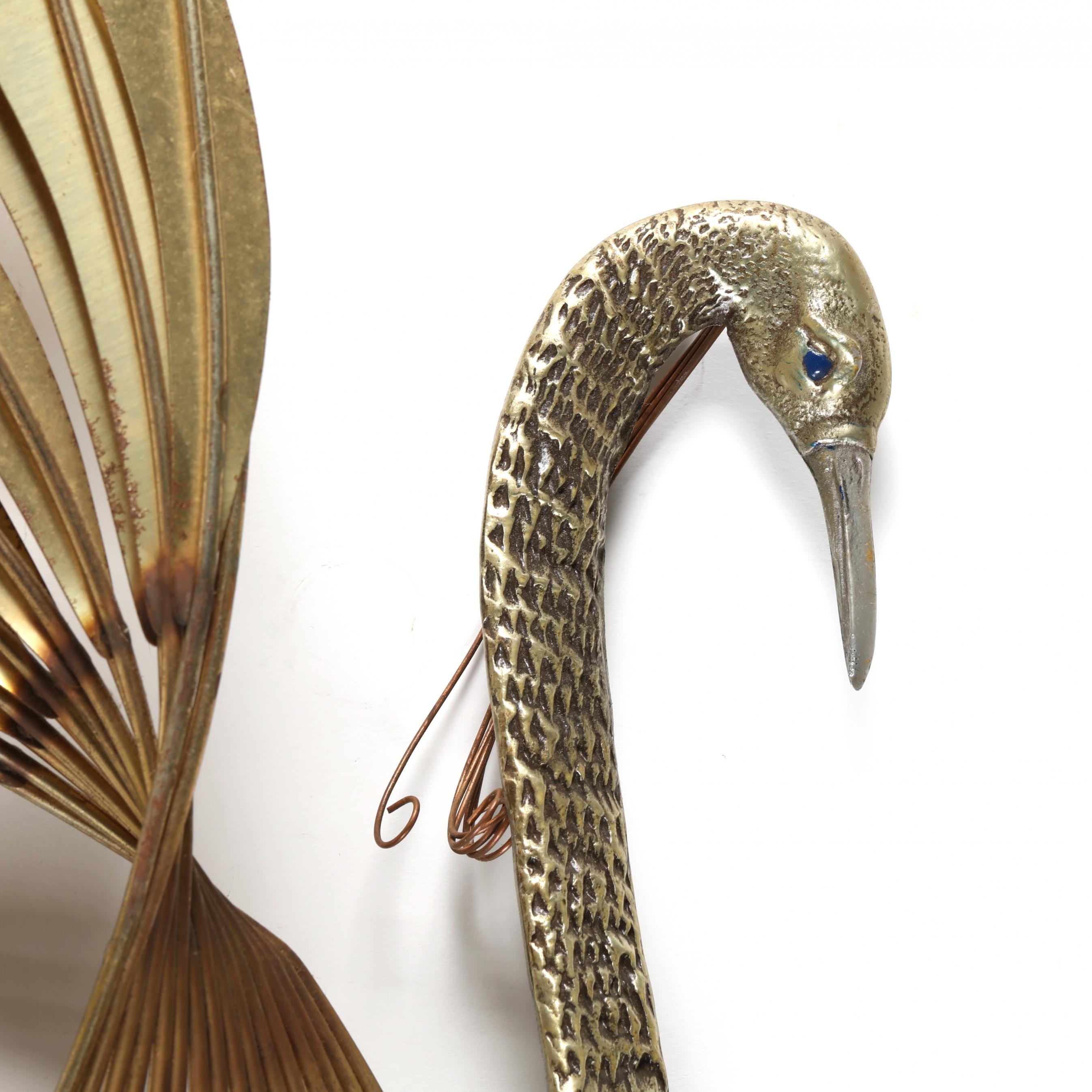 Curtis Jeré | Peacock Wall Sculpture (2013) | MutualArt