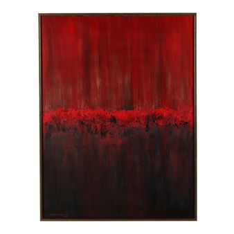 Red and Black Abstract - Marcia Dimartino