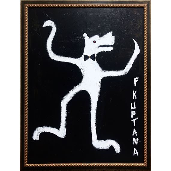 UNTITLED (BLACK TIE) by Floyd Kuptana