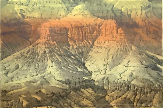 Grand Canyon Point by Merrill Mahaffey