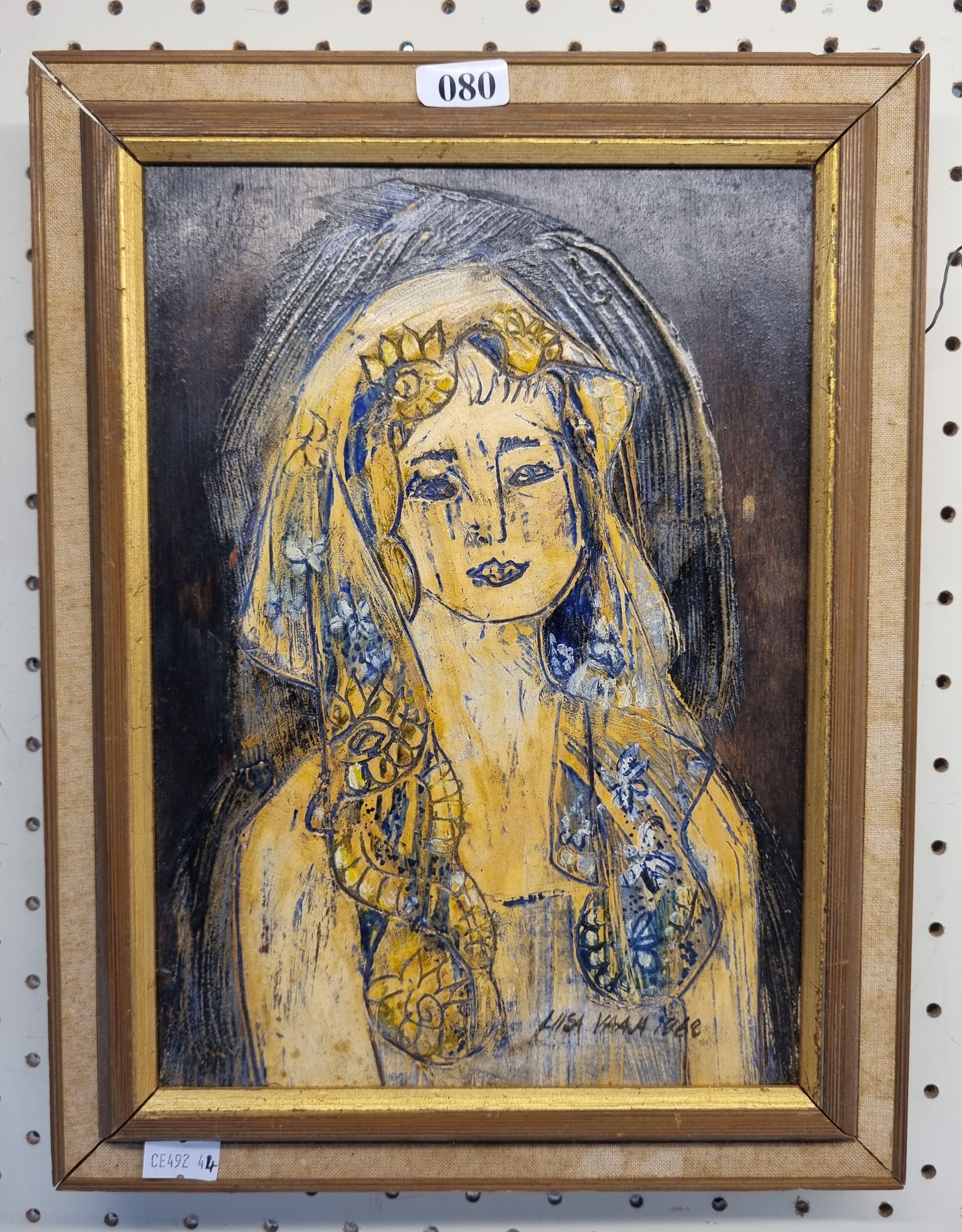 Marja-Lisa Vaaja | Untitled (Lady in a veil) (1968) | MutualArt
