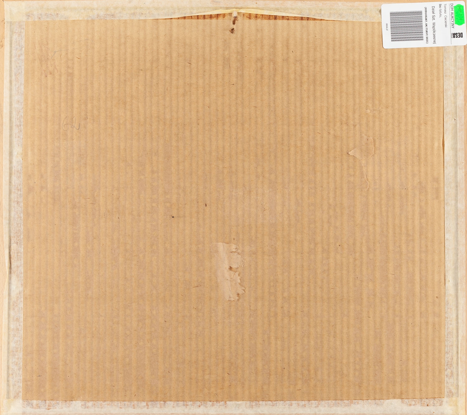 Artwork by Tomasz Ciecierski, Untitled, Made of watercolour, pencil