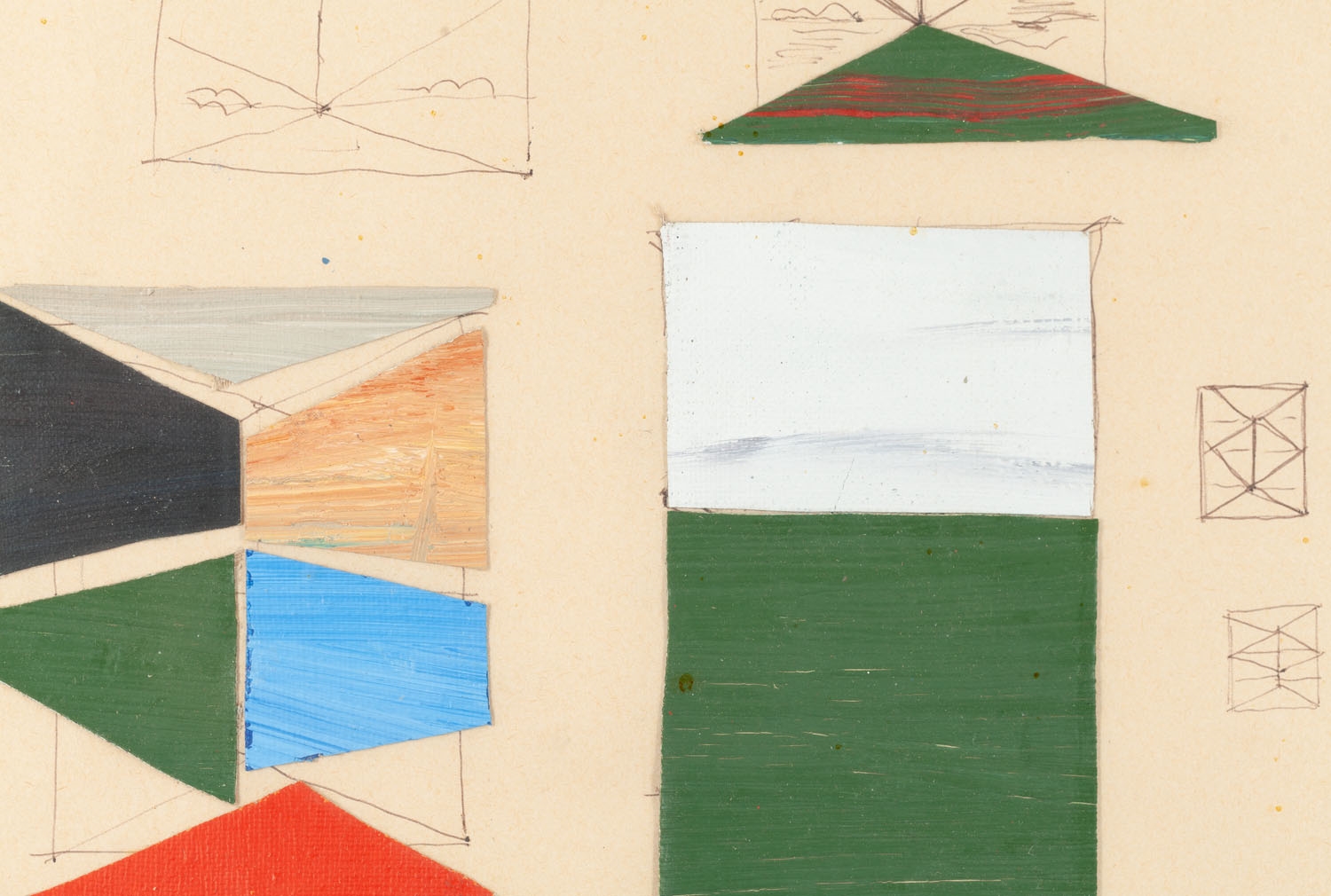 Artwork by Tomasz Ciecierski, Untitled, Made of watercolour, pencil