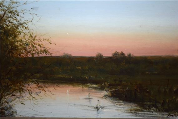 oil on board - Rhoda Dawson