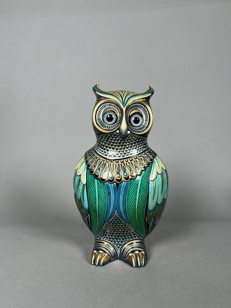 Paire D'œufs Décoratifs En Laiton Noir - François DUPUY - Vases D'intérieur