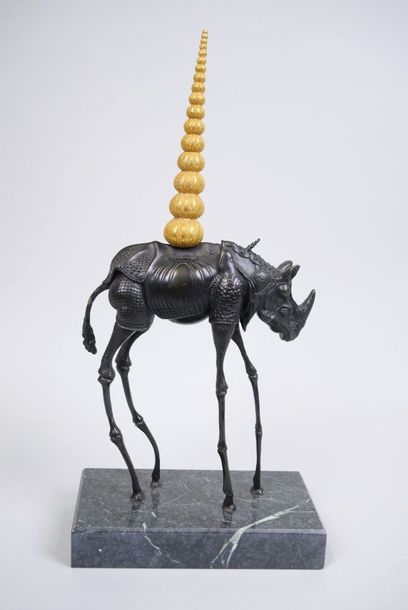 Salvador Dalí | Cosmic Rhinoceros | MutualArt