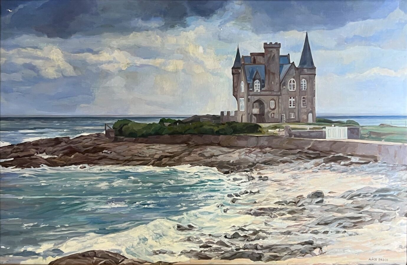 Alice Pasco | Le Château Turpault à Quiberon | MutualArt