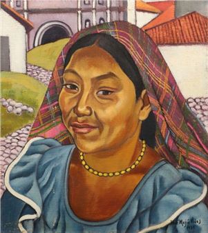 Portrait of a South American Woman, 1935 - Jose Mejia Vides